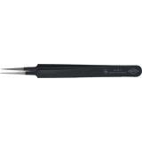 Knipex ESD-pincet 110mm zwart met naaldfijne punten