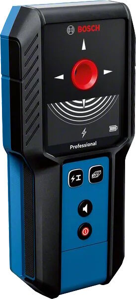 Bosch wallscanner IP54 GMS 120-27, inclusief 2x batterij 1,5V LR6 (AA) en opbergetui