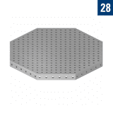 Demmeler 3d-werktafel okto SW 1400x100mm
