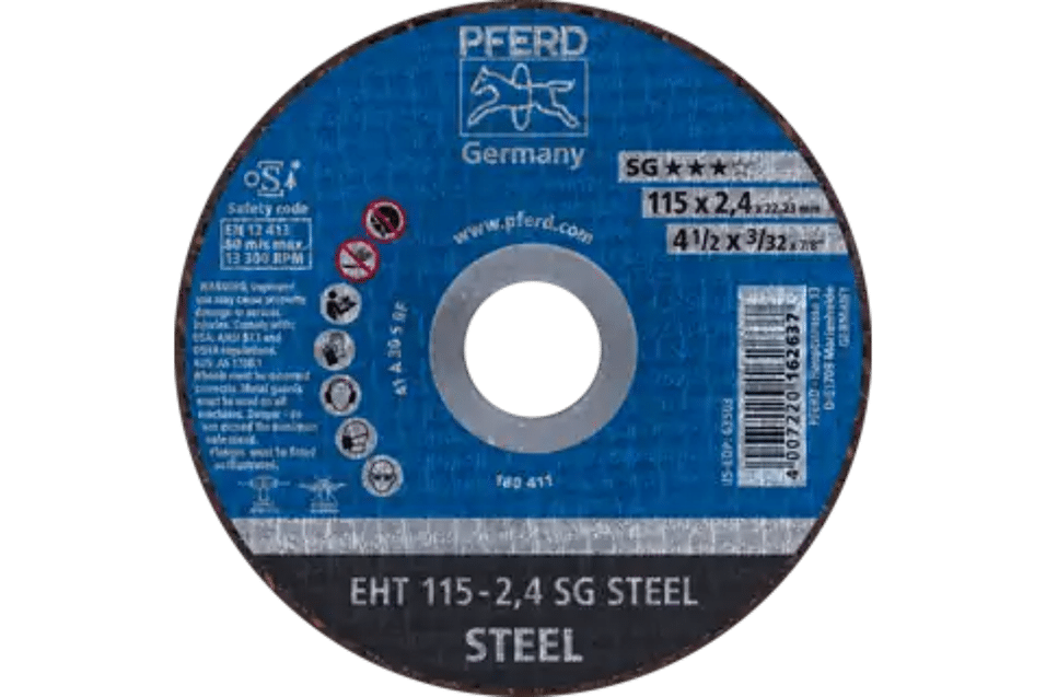 Product afbeelding Pferd doorslijpschijf EHT 115-2,4 SG STEEL