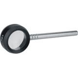 Schweizer loep met handvat 10 x D28,0mm