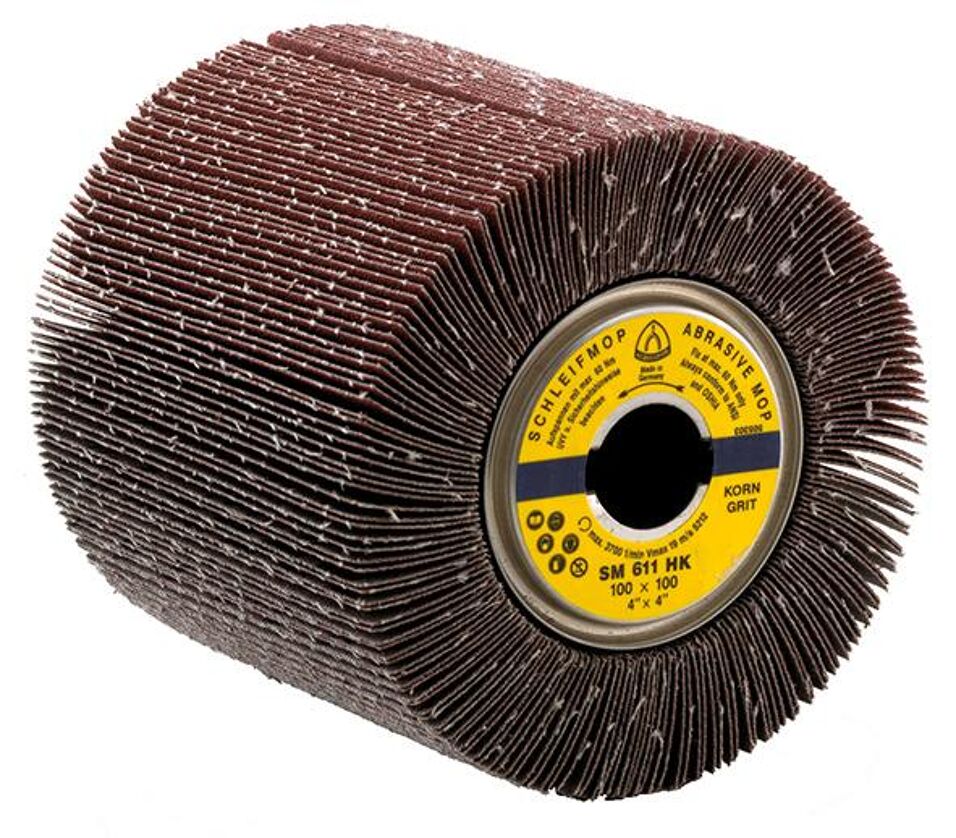 Product afbeelding Klingspor schuurmop SM611 100 x 100 x 19mm K40