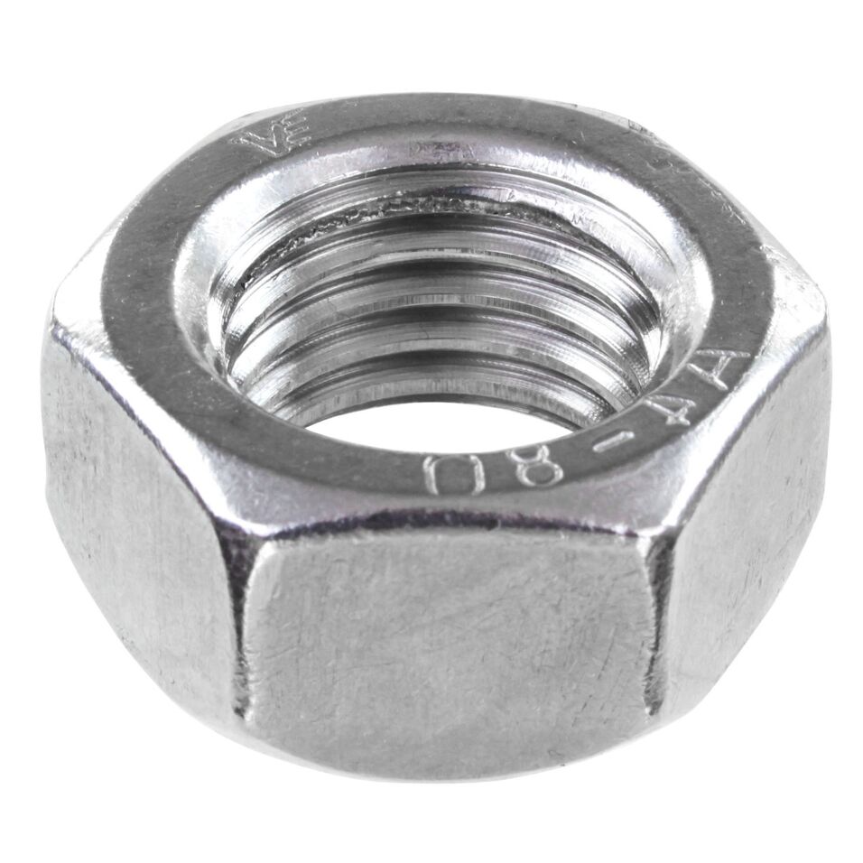 Product afbeelding Rvs  moer d934        a4 unc   1/4