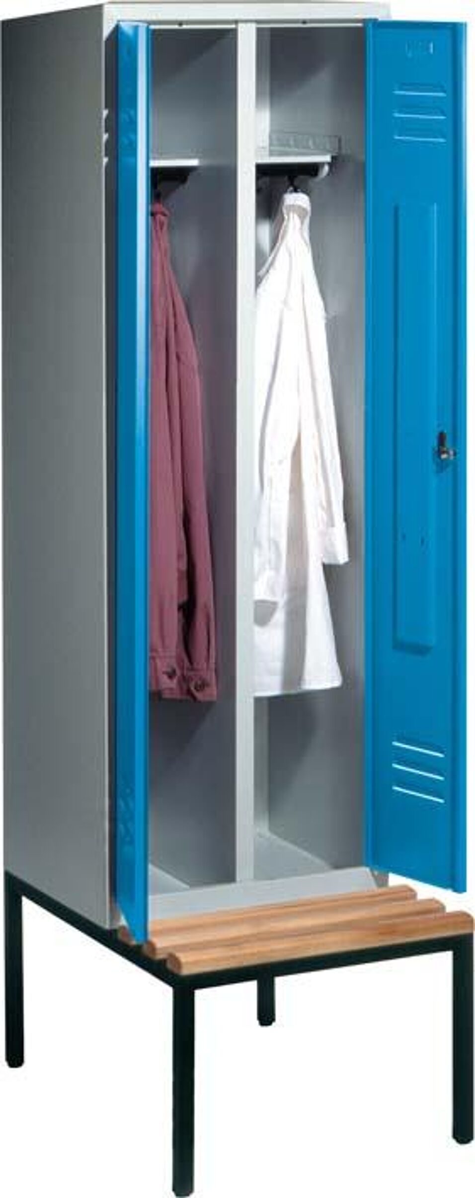 Product afbeelding Garderobekast Clas 8052-22 7035/5010