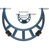 Format Buitenschroefmaat met eindmaatvoering 0 - 100mm