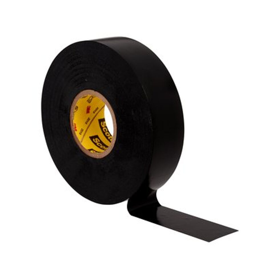 Product afbeelding Scotch Super 33+ Vinyl Electro-Isolatieband, Zwart, 19 mm x 20 m, 0,18 mm