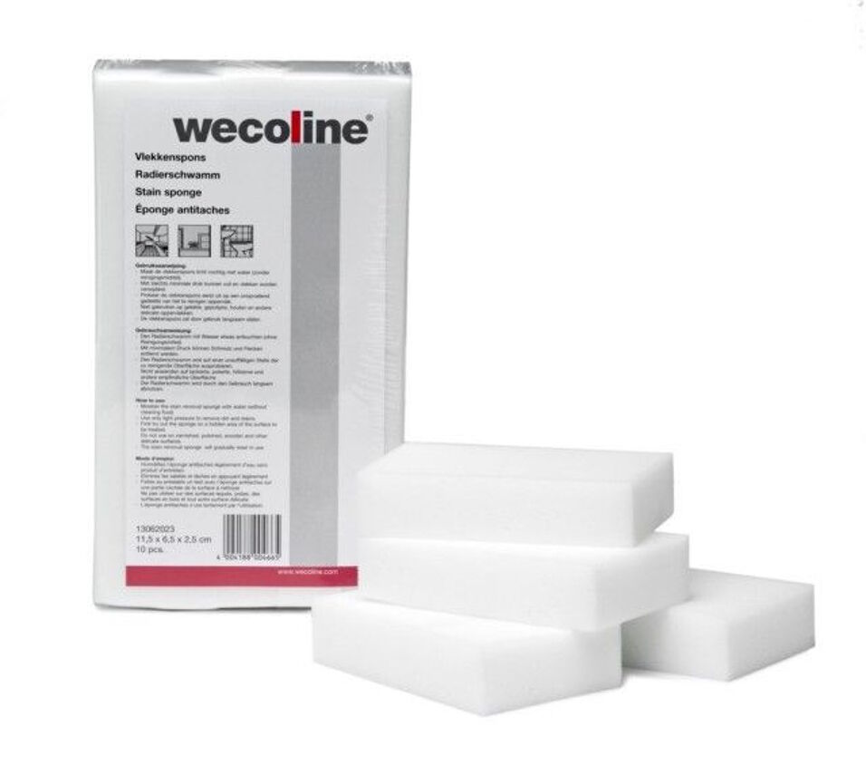 Product afbeelding Melamine vlekkenspons 105x62x28mm a 10st
