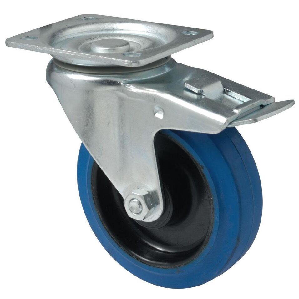 Product afbeelding Colson zwenkwiel BTPB met topplaat en rem 150 x 45mm 300kg