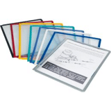 Zichtmappen grafiet      pak van 5st.