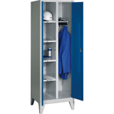 Garderobekast 7035 4legb.