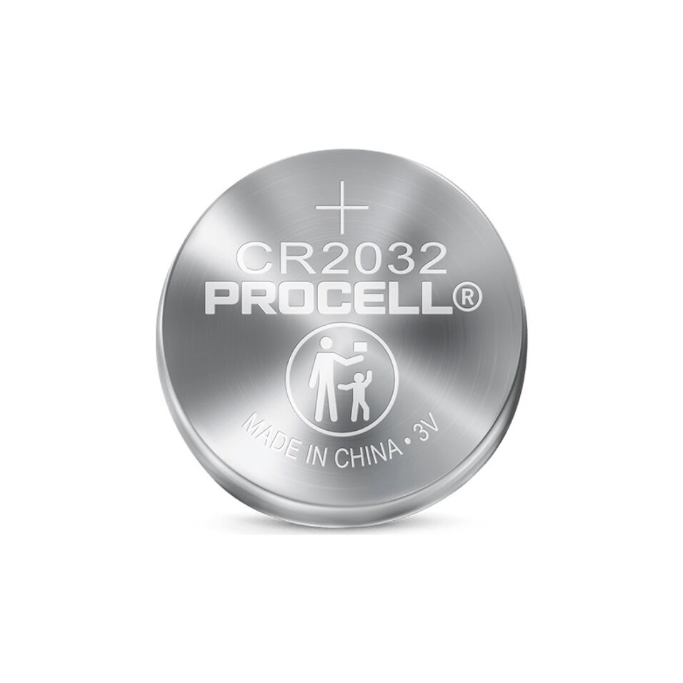 Product afbeelding Procell lithium-knoopcel 2032, 3 volt, blister a 5 stuks