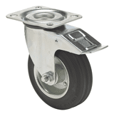 Colson zwenkwiel BPSM met topplaat en rem 80 x 25mm 50kg