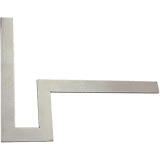 Format Flenswinkelhaak Staal verzinkt 500x500mm