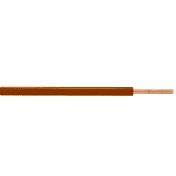 Montagesnoer PVC H07V-K bruin 6mm