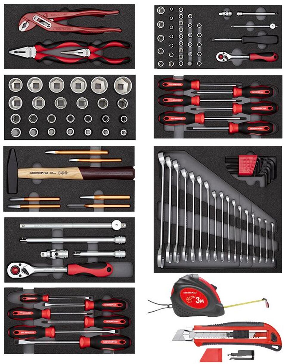 Product afbeelding Gedore red Gereedschapset        118-dlg