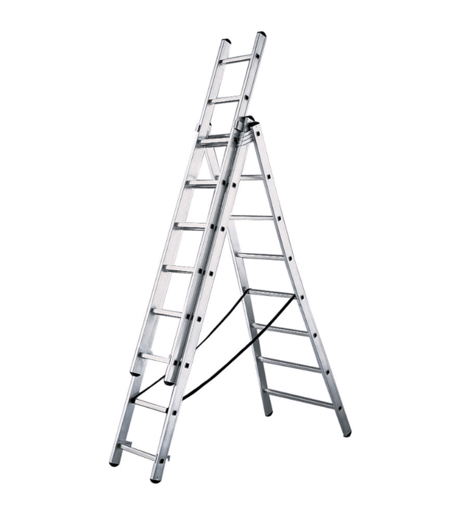 Product afbeelding Opsteek-/reformladder 1243 - 3 x 10 treden