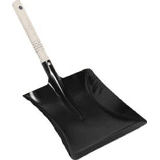 Metalen stofblik zwart 22cm