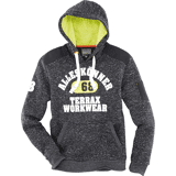 Terrax fleece hoody 2XL melange/lime