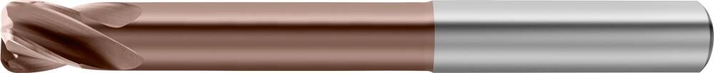 Guhring Torusfrees volhardmetaal 12mm Z4 ER4mm Perrox type H fabrieksnorm extra lang G-Mold 65 T