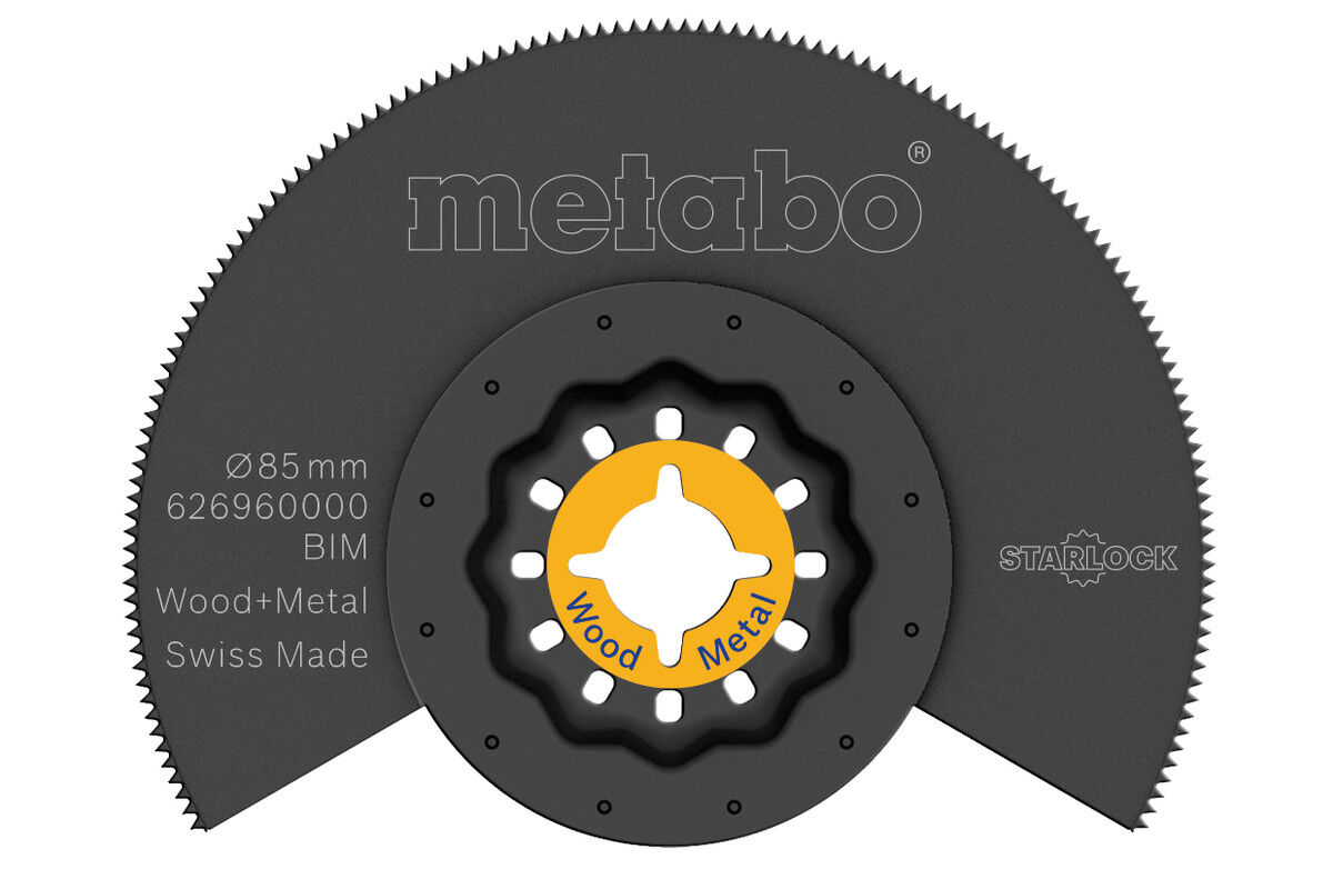 Metabo segmentzaagblad BiM          85mm
