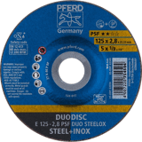 Pferd Afbraamschijf- E 125-2,8 PSF DUO STEELOX