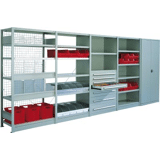 CLIP 230 extra legbord 1300 x 400 RAL 7035 cpl. me t 4 legborddragers