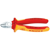 Knipex VDE-zijsnijtang met meercomponenten-handgrepen 180mm