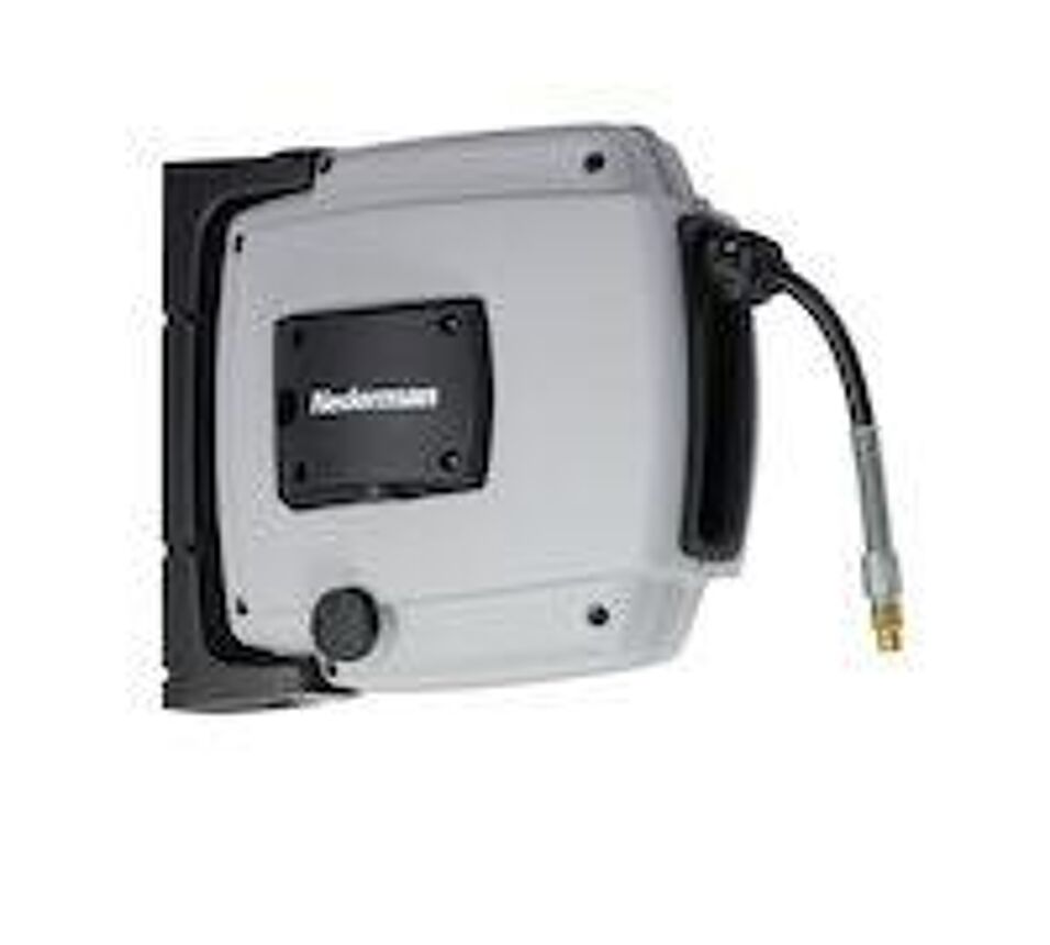 Product afbeelding Nederman slanghaspel grijs H30 5/16" 12m