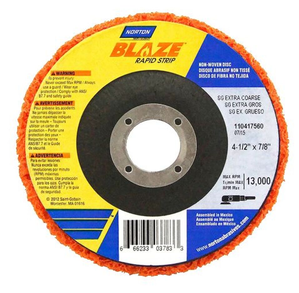 Product afbeelding No stripschijf rapid blaze 115 R9101 XCRS