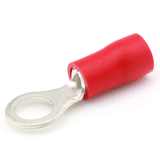 Kabelschoen,ring,rood 5.3 a50st geisol.+bus, 0.5-1.5mm met bus