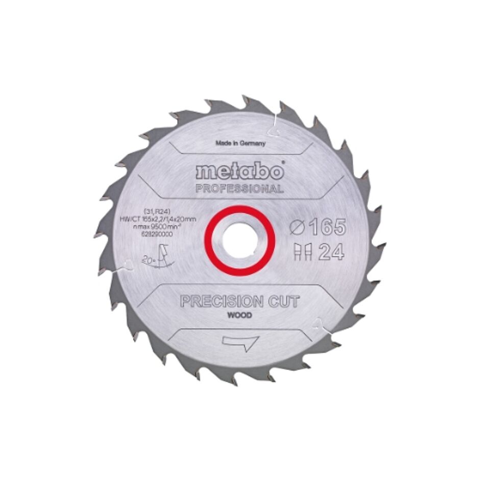 Product afbeelding Metabo Cirkelzaagblad HW/CT 160x20 24 WZ