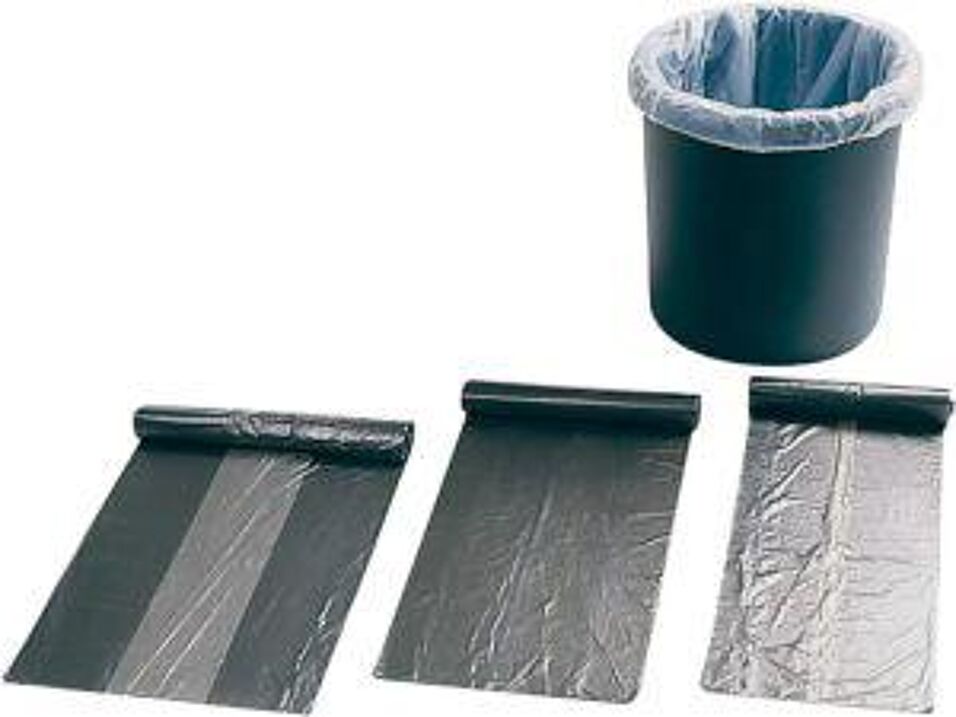 Product afbeelding Afvalzak 30 ltr, grijs 50 x 60 cm, super
