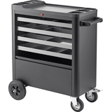 Fortis gereedschapswagen     zwart/grijs