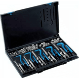 V-Coil Schroefdraad-reparatie-set in kunststof cassette M6-M10