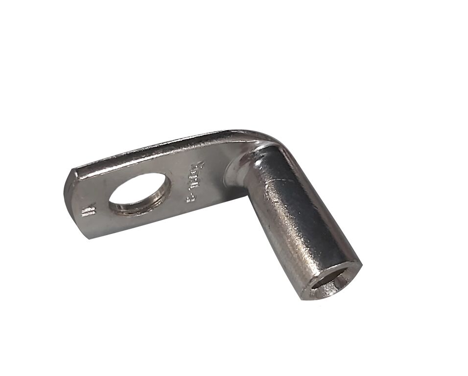 Product afbeelding Kabelschoen,soldeer/pers 10mm2- 6mm haaks, met inspectiegat