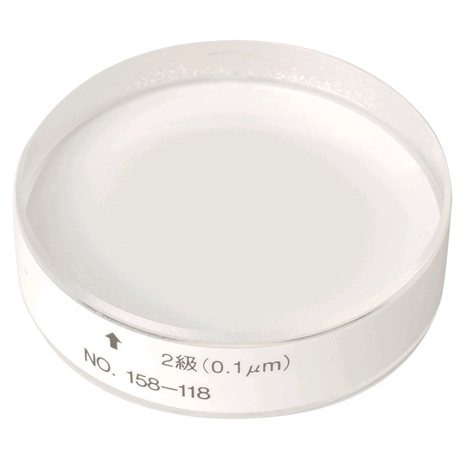 Product afbeelding Mitutoyo planglas 158-118