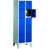 Kast+afsluitvak a 2x5 610 mm lg/lg