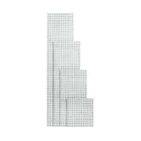 Geperforeerde plaat RAL 7035/7035 1486x457mm 2 Barkruk