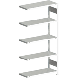 CLIP inhaakstelling 230 AS 2500 x 1300 x 600 RAL 7035 cpl. met 5 legborden