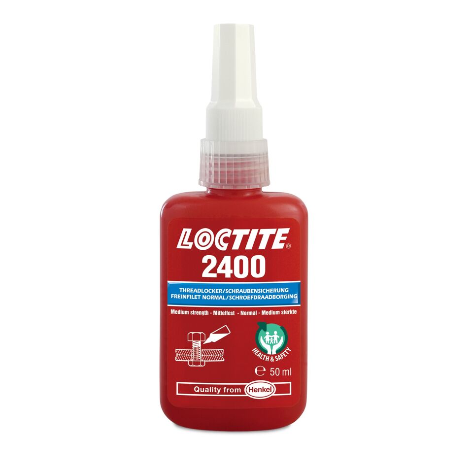 Product afbeelding Loctite schroefdraadborging 2400 50 ml