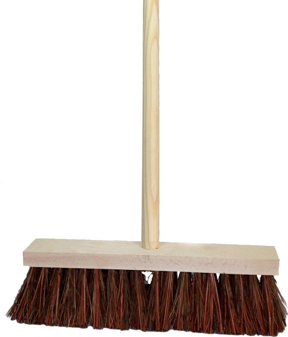 Product afbeelding Piassava bezem 40cm met steel