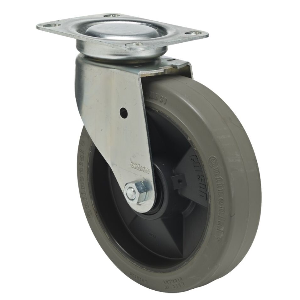 Product afbeelding Colson zwenkwiel JSRG met topplaat 250 x 50mm 475kg