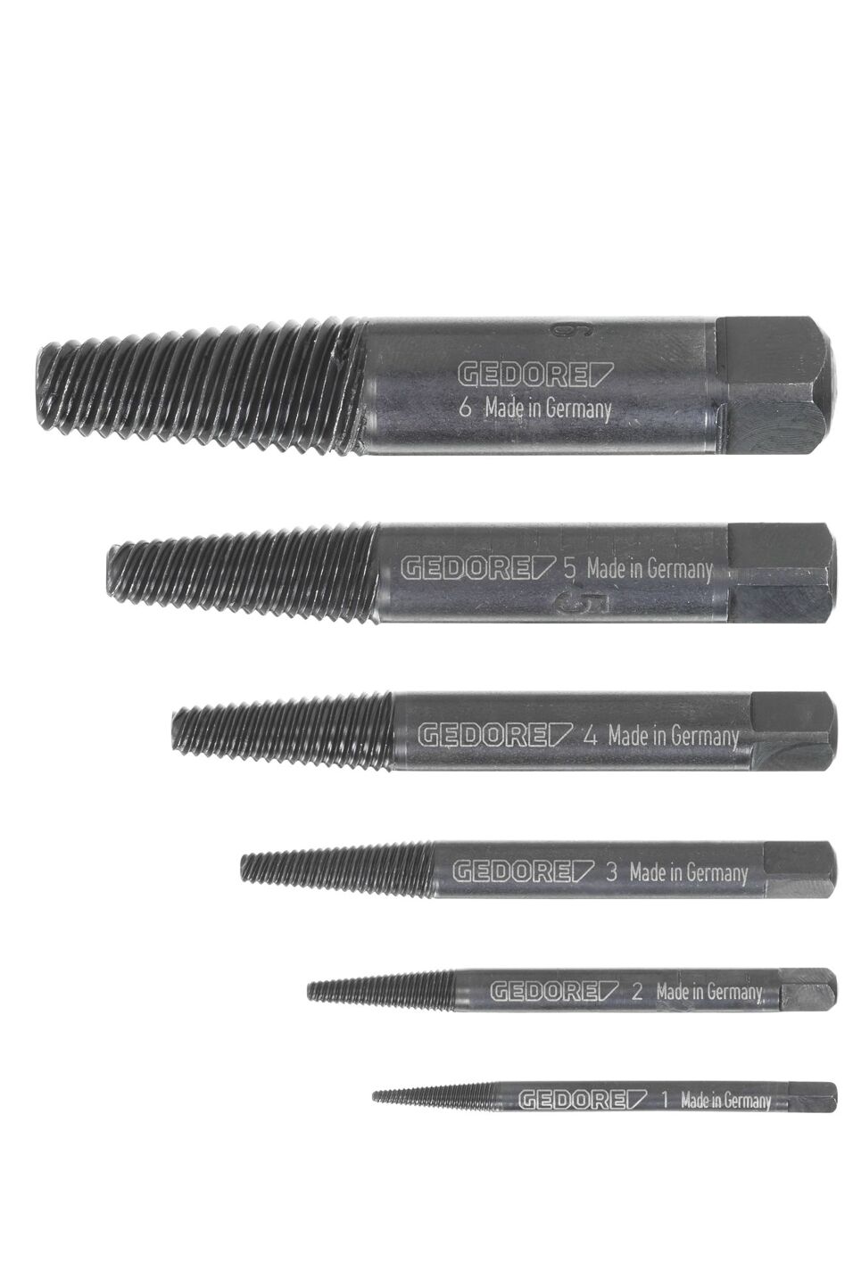Product afbeelding Gedore Linkse tapset 6-dlg M3-M24 8551-66