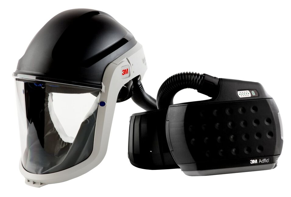 Product afbeelding 3M Versaflo vizierhelm M3-07 met Adflo ademhalingssysteem