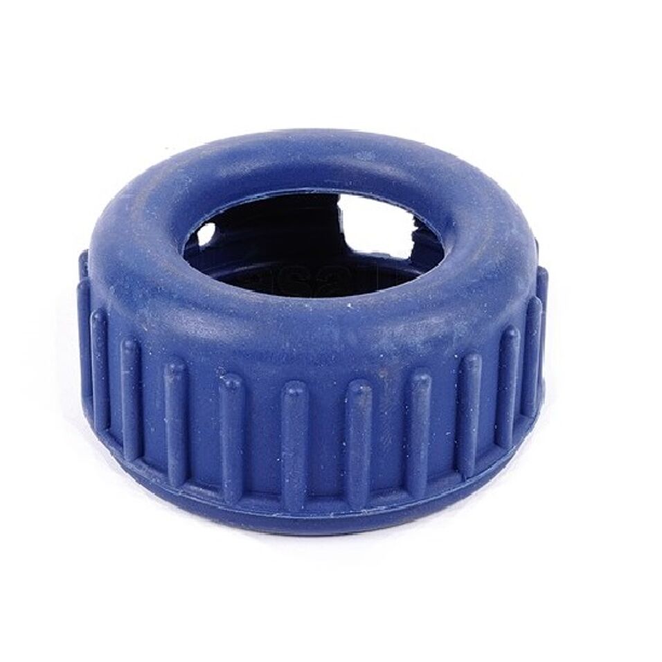 Product afbeelding Manometerkap rubber blauw 63mm