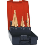 Format Universele trappenboorset HSS TiN 4- 30mm