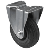 Colson bokwiel FSPM met topplaat 125 x 35mm 120kg