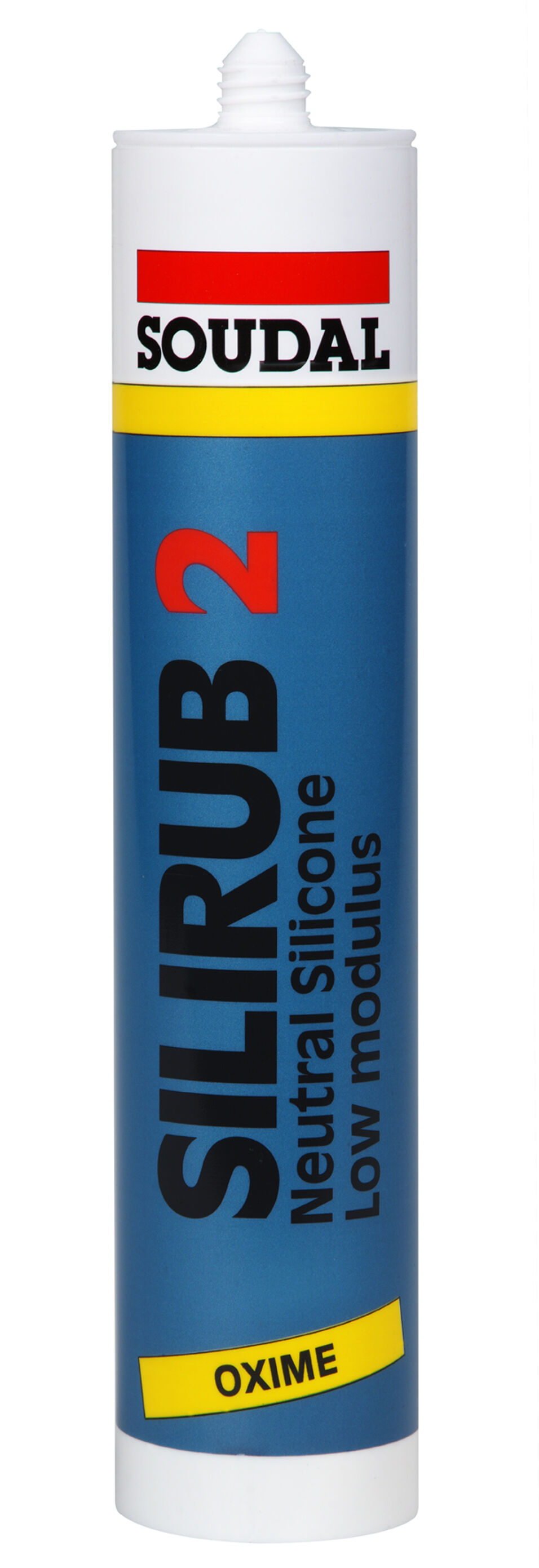 Product afbeelding Soudal siliconenkit Silirub 2 transparant 310 ml