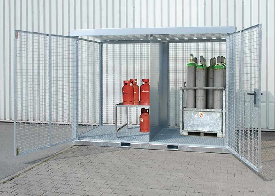 Product afbeelding Gasflessen-container    3135x1570x2260mm