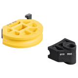 Rems buigblok+glijstuk 15mm r55